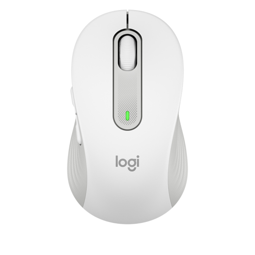 Mouse Logitech Signature M650L 5 Botões S/Fio 1000DPI Branco