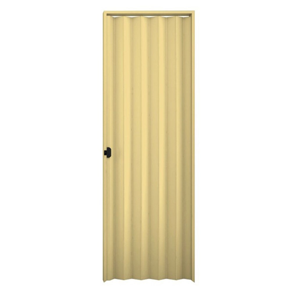 Porta Sanfonada Interna Plasbil PVC Areia, 210 x 80 cm Porta Sanfonada Interna Plasbil PVC Areia, 210 x 80 cm