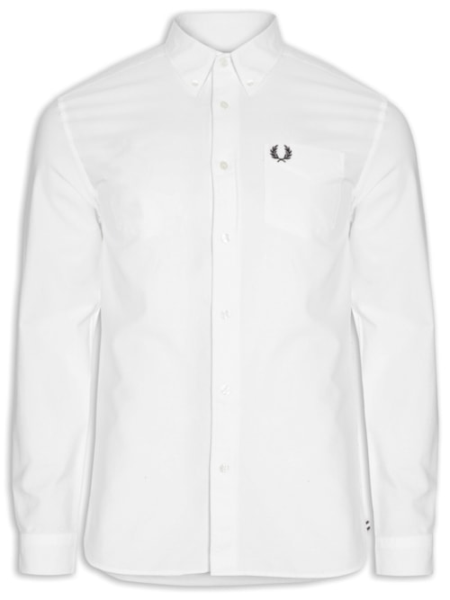 Camisa Masculina Oxford - Branco