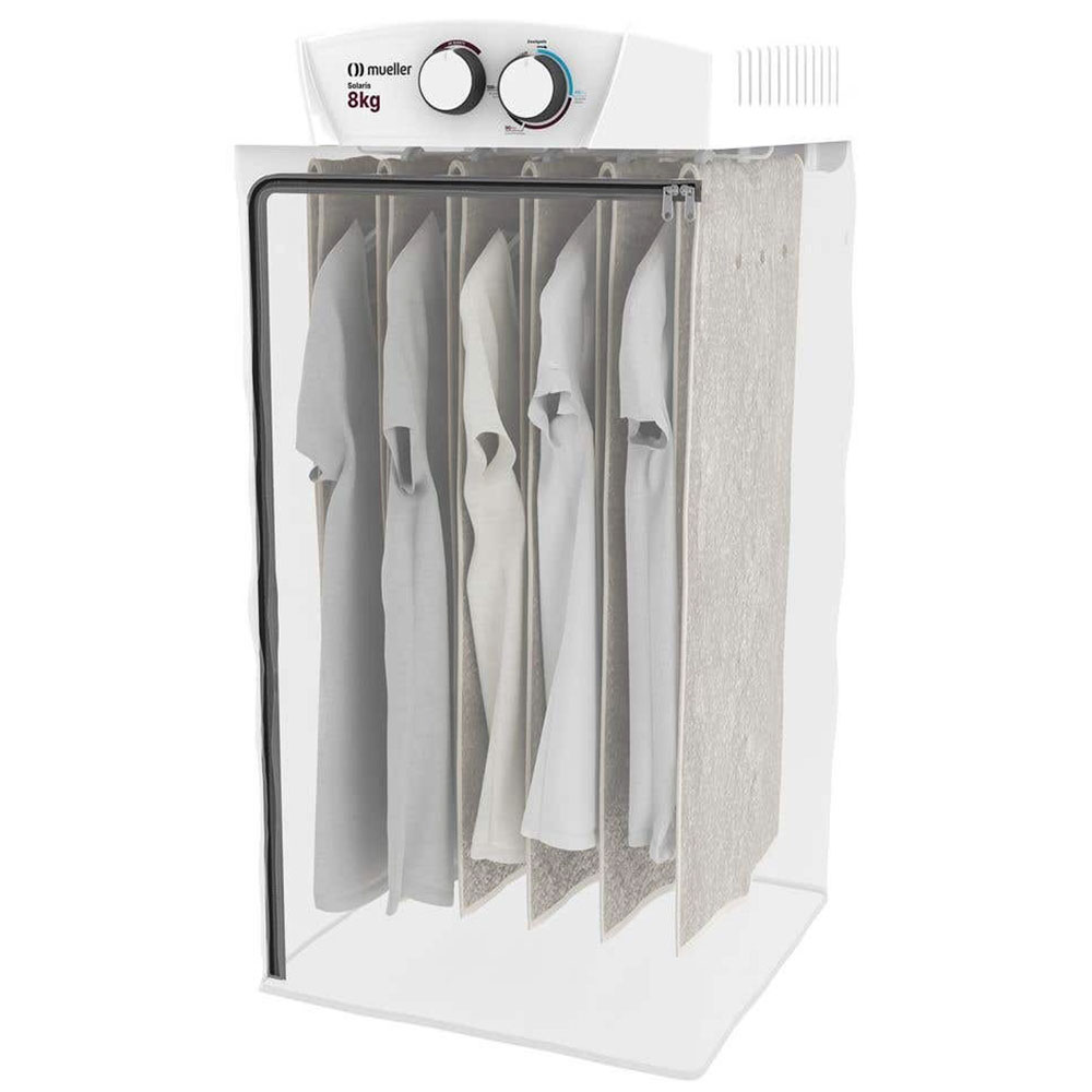 Secadora de Roupas de Parede Mueller Solaris Nova 8Kg, 110 Volts Secadora de Roupas de Parede Mueller Solaris Nova 8Kg, 110 Volts