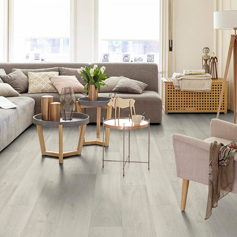 Piso Vinílico PVC Manta Colado Tarkett Decorflex Cinza, 2 Metros