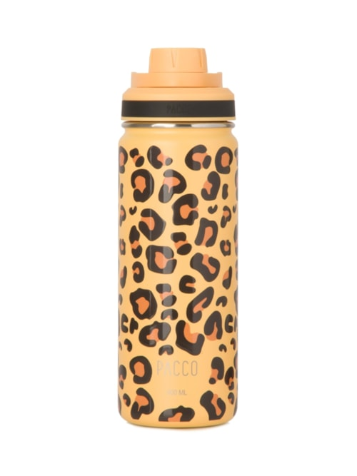 Garrafa Térmica Hydra V2 500 ml Leopard - Amarelo Garrafa Térmica Hydra V2 500 ml Leopard - Amarelo