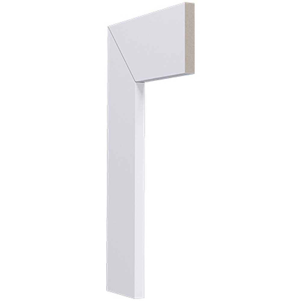 Guarnição Poliestireno Santa Luzia Branco, 5 cm - 21654 Guarnição Poliestireno Santa Luzia Branco, 5 cm - 21654