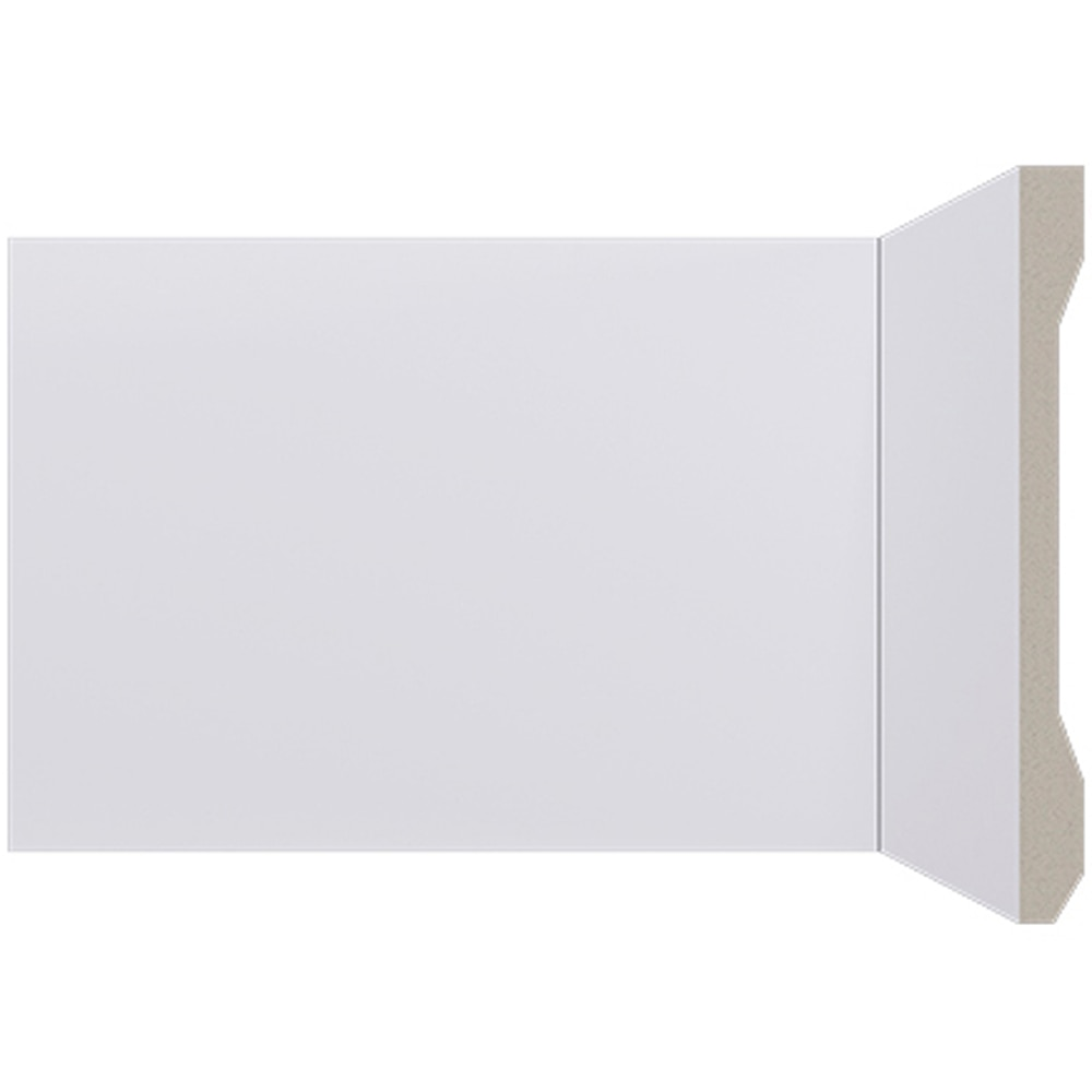 Rodapé de Poliestireno Santa Luzia 21663 Branco, 15 x 240 x 1,3 cm Rodapé de Poliestireno Santa Luzia 21663 Branco, 15 x 240 x 1,3 cm