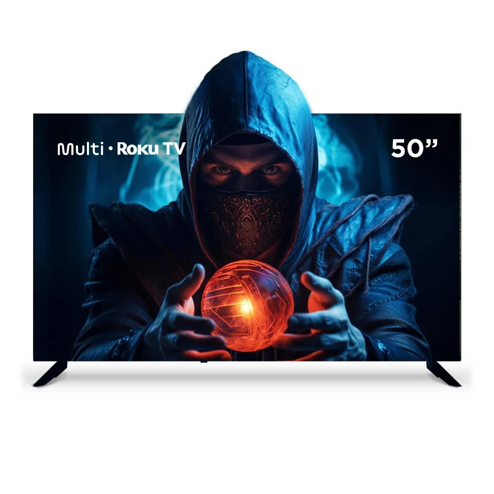 Smart TV Multi 50 4K QLED Wifi Bluetooth c/sistema Roku HDMI USB TL059M Smart TV Multi 50 4K QLED Wifi Bluetooth c/sistema Roku HDMI USB TL059M