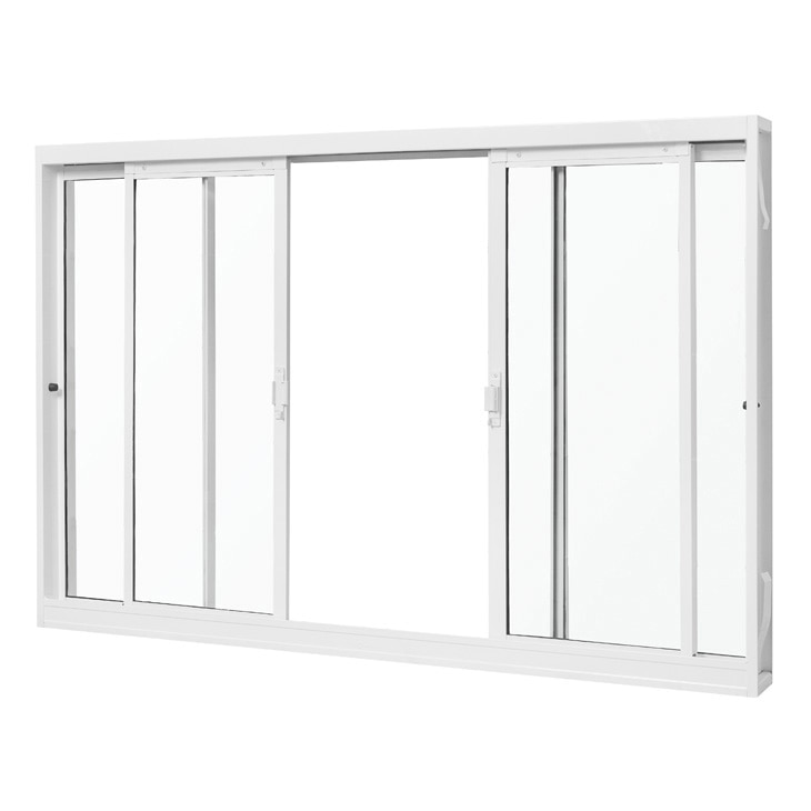 Janela de Correr Vitrô de Aço Ramassol Romex 460912, Cinza, 200 x 100 cm Janela de Correr Vitrô de Aço Ramassol Romex 460912, Cinza, 200 x 100 cm