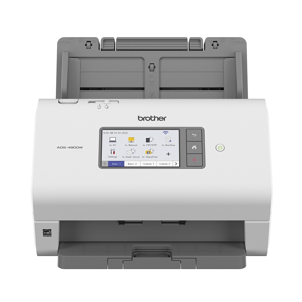 Scanner Brother ADS-4900W Wi-Fi Ethernet USB Duplex Bivolt