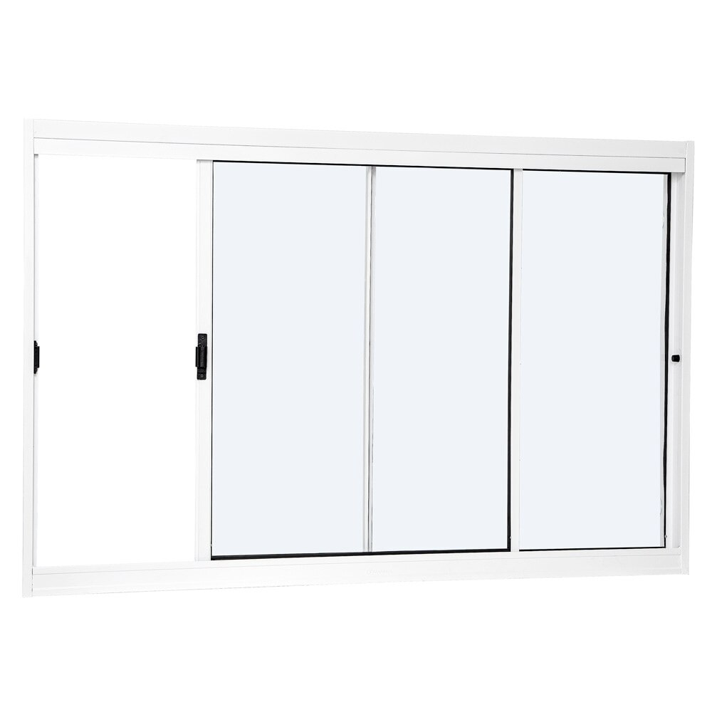 Janela de Correr Aço Vitrô Ramassol UnicSol 1016111 Cinza, 150 x 100 cm Janela de Correr Aço Vitrô Ramassol UnicSol 1016111 Cinza, 150 x 100 cm