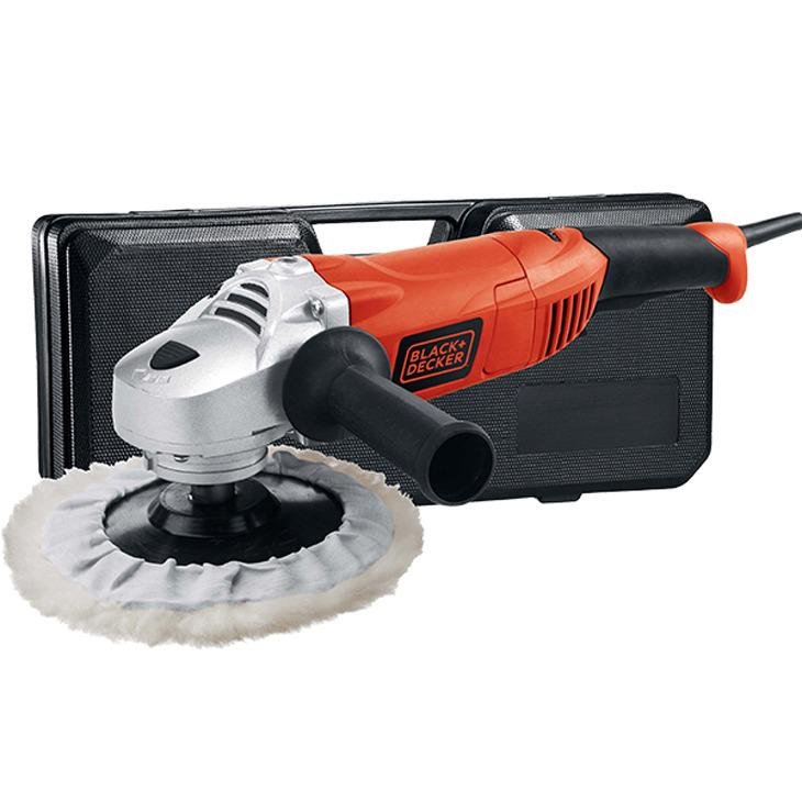 Politriz Elétrica Black Decker WP1500K 7, com Maleta, 1300 Watts - 110 Volts Politriz Elétrica Black Decker WP1500K 7, com Maleta, 1300 Watts - 110 Volts