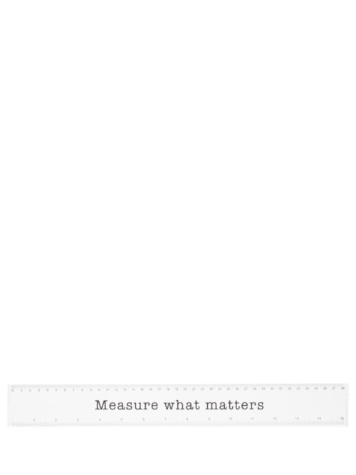 Régua Measure What Matters Régua Measure What Matters