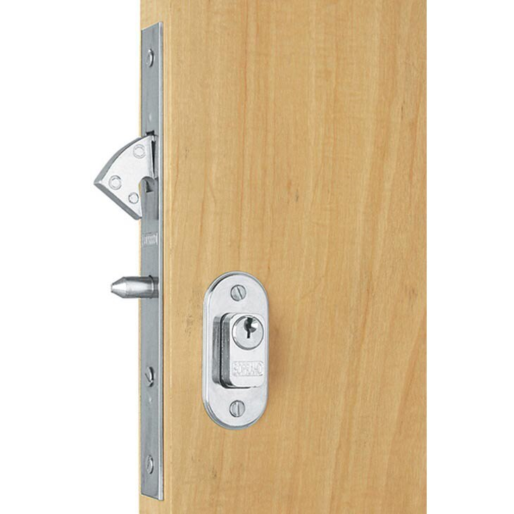 Fechadura Externa Bico de Papagaio Soprano, Cromada - BP-18-29-45-PY-R37 Fechadura Externa Bico de Papagaio Soprano, Cromada - BP-18-29-45-PY-R37