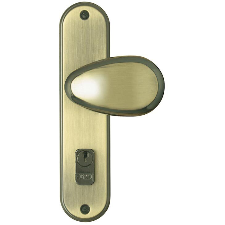 Fechadura Externa Soprano Bora, Ouro Velho - BORA-4053-PY-E14