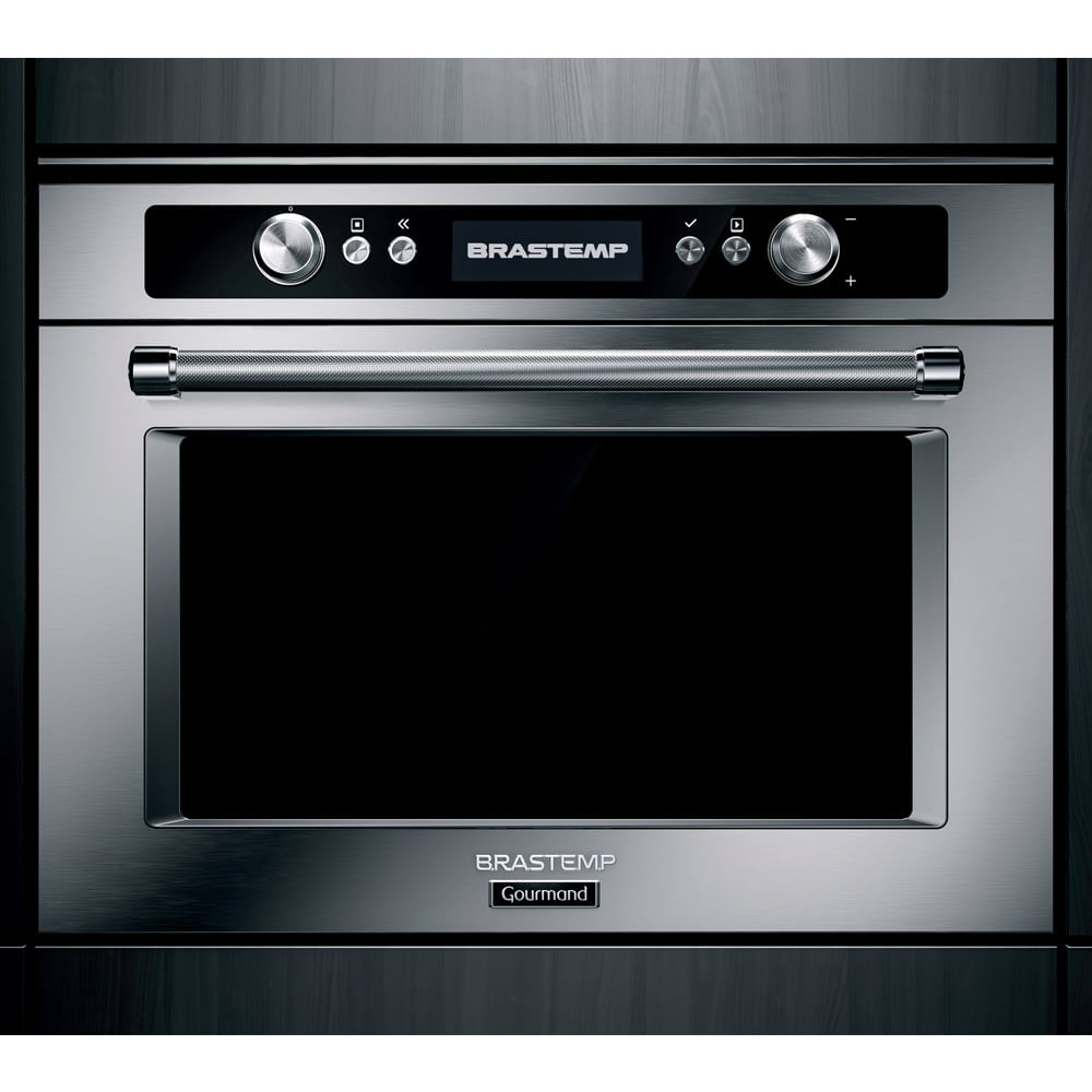 Forno De Embutir Elétrico A Vapor Brastemp Gourmand 34 Litros Inox Com Cozimento A Baixa Temperatura E Meat Control Outlet - Bod45ar_Out 220V Forno De Embutir Elétrico A Vapor Brastemp Gourmand 34 Litros Inox Com Cozimento A Baixa Temperatura E Meat Control Outlet - Bod45ar_Out 220V