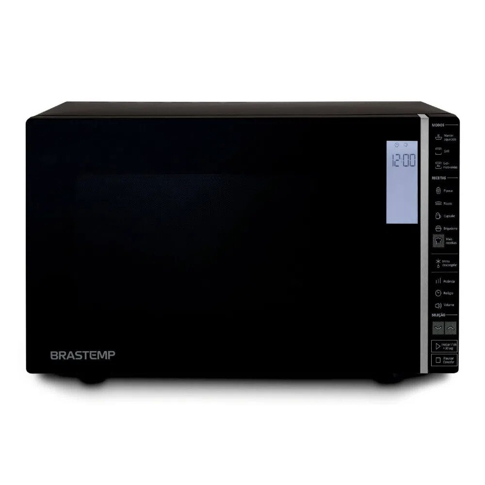 Micro-ondas Brastemp Grill 32 Litros BMG45AE Preto, 110 Volts
