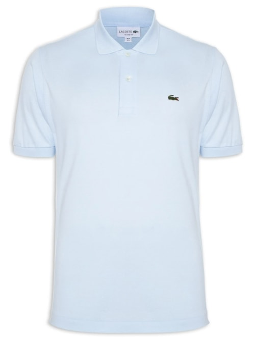 Polo Masculina Slim Fit L.12.12 Em Piquet De Algodão - Azul Polo Masculina Slim Fit L.12.12 Em Piquet De Algodão - Azul