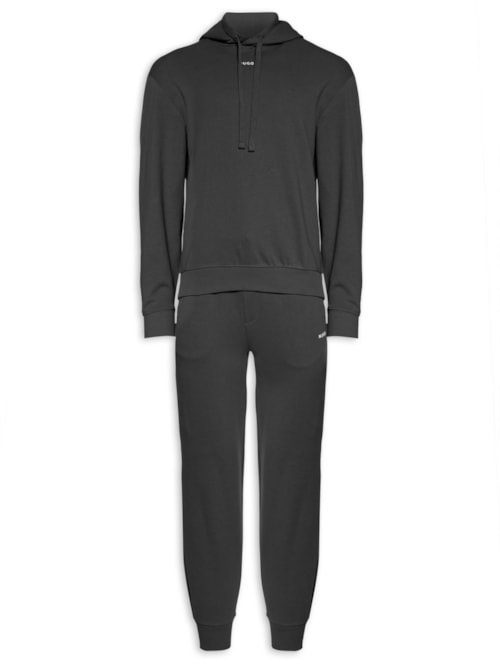Conjunto Masculino Agasalho Tracksuit Dapodayote - Preto