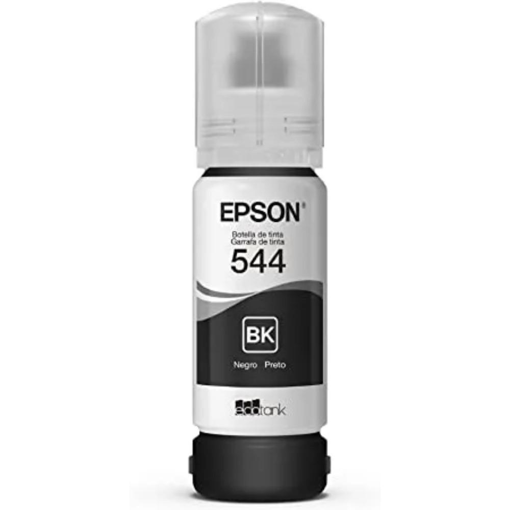 Refil de Tinta Epson EcoTank Preto 65ml - T544120 BR