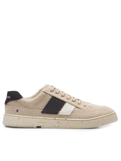 Tênis Masculino Jute Ag E-Sneaker - Bege Tênis Masculino Jute Ag E-Sneaker - Bege