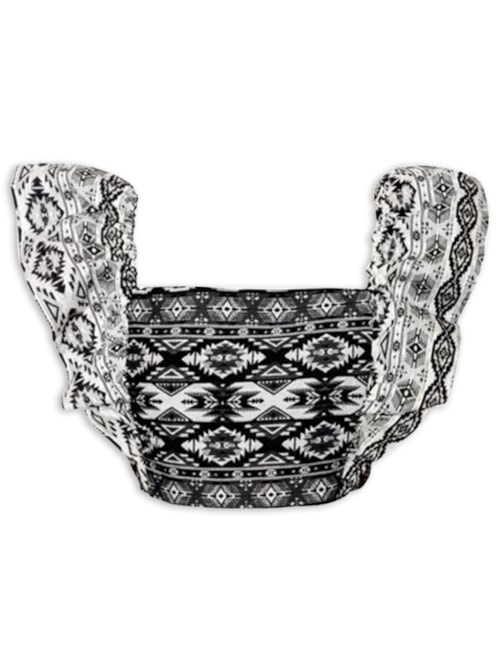 Top Ikat Black Top Ikat Black