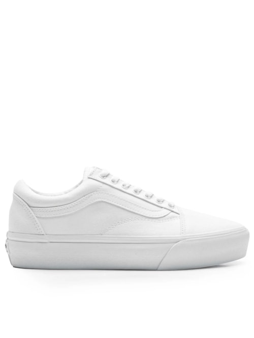 Tênis Feminino Old Skool Platform - Branco Tênis Feminino Old Skool Platform - Branco