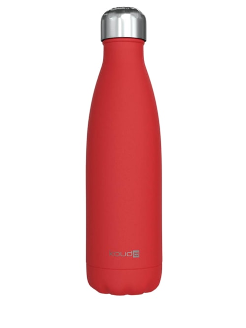 Garrafa Térmica 500ml Grey - Vermelho Garrafa Térmica 500ml Grey - Vermelho