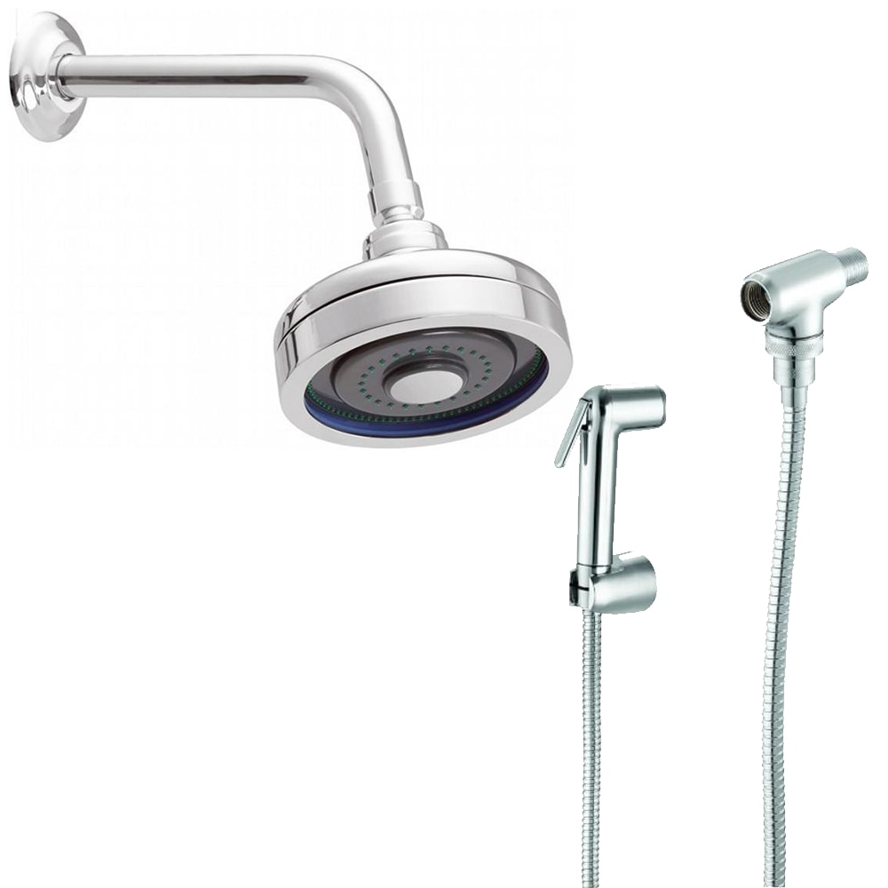 Ducha Fria Meber Max e Desviador com Gatilho ABS, Cromado Ducha Fria Meber Max e Desviador com Gatilho ABS, Cromado