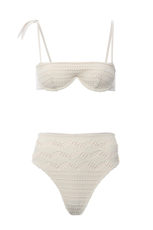 Calcinha biquíni Hot Pant Magnólia Off White