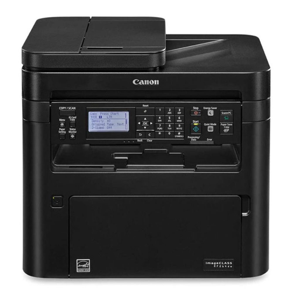 Multifuncional Canon Laser Mono MF264DW USB Wi-Fi Ethernet Duplex ADF 110V Preta