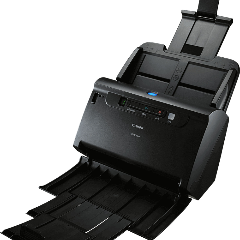 Scanner Canon DR-C230 USB Duplex Frente e Verso Bivolt Preto