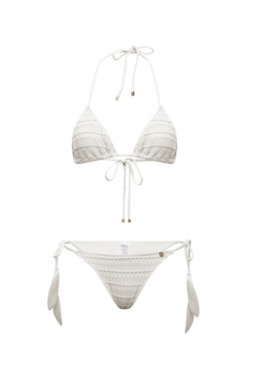 Calcinha biquíni String Magnólia - Off White Calcinha biquíni String Magnólia - Off White
