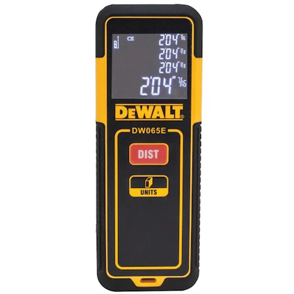 Trena Laser Medidor de Distância Dewalt DW065E, 20 Metros Trena Laser Medidor de Distância Dewalt DW065E, 20 Metros