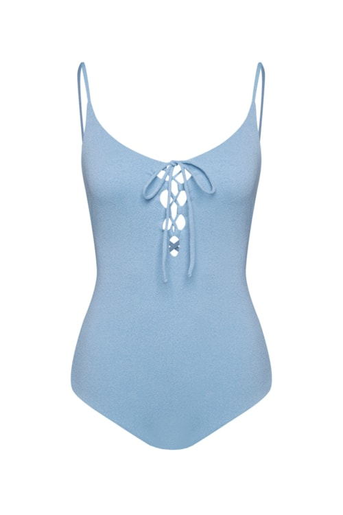Maiô Aquamarine Topázio - Azul Maiô Aquamarine Topázio - Azul