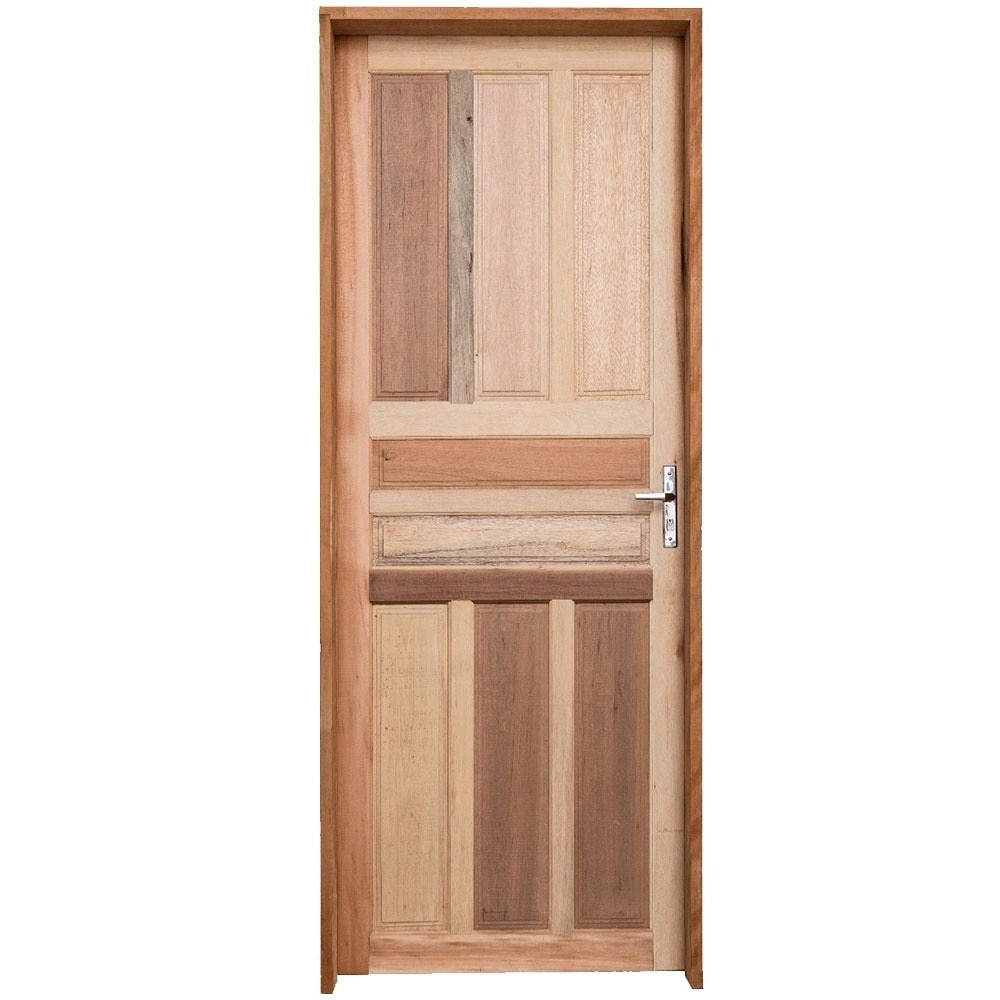 Kit Porta de Madeira Mista Grantok M09 Externa, Abertura à Esquerda 213x96 cm Kit Porta de Madeira Mista Grantok M09 Externa, Abertura à Esquerda 213x96 cm