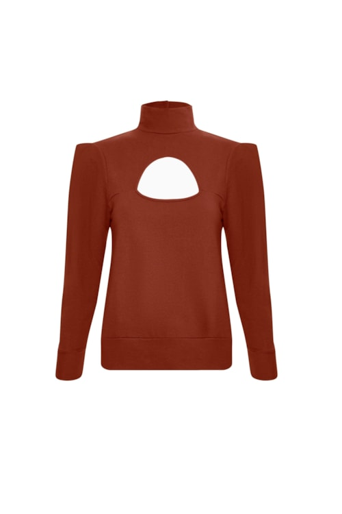 Blusa 4 Estações - Marrom