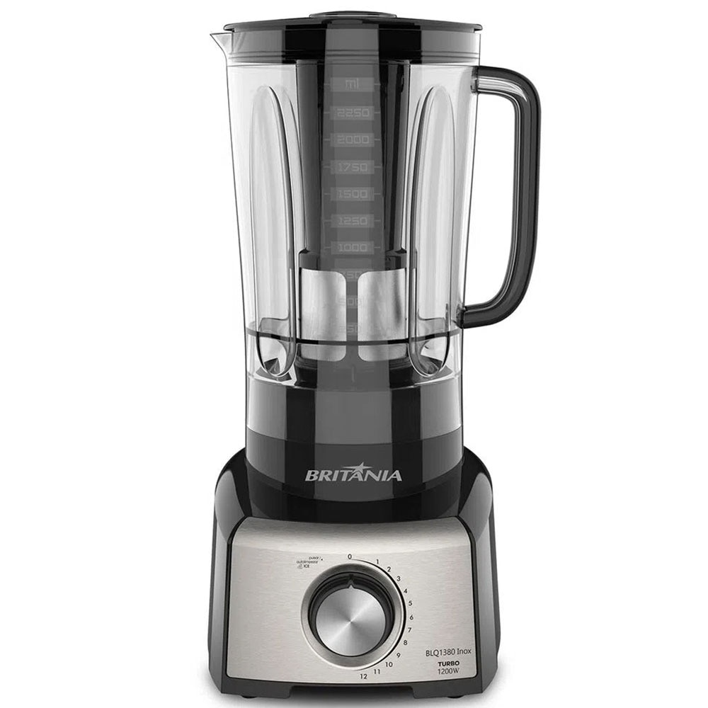 Liquidificador Britânia Pro Maxx 6 BLQ1380, 3 Litros, Preto - 220 Volts