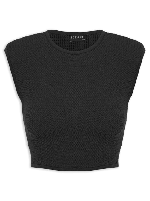 Regata Feminina Leslie - Preto Regata Feminina Leslie - Preto