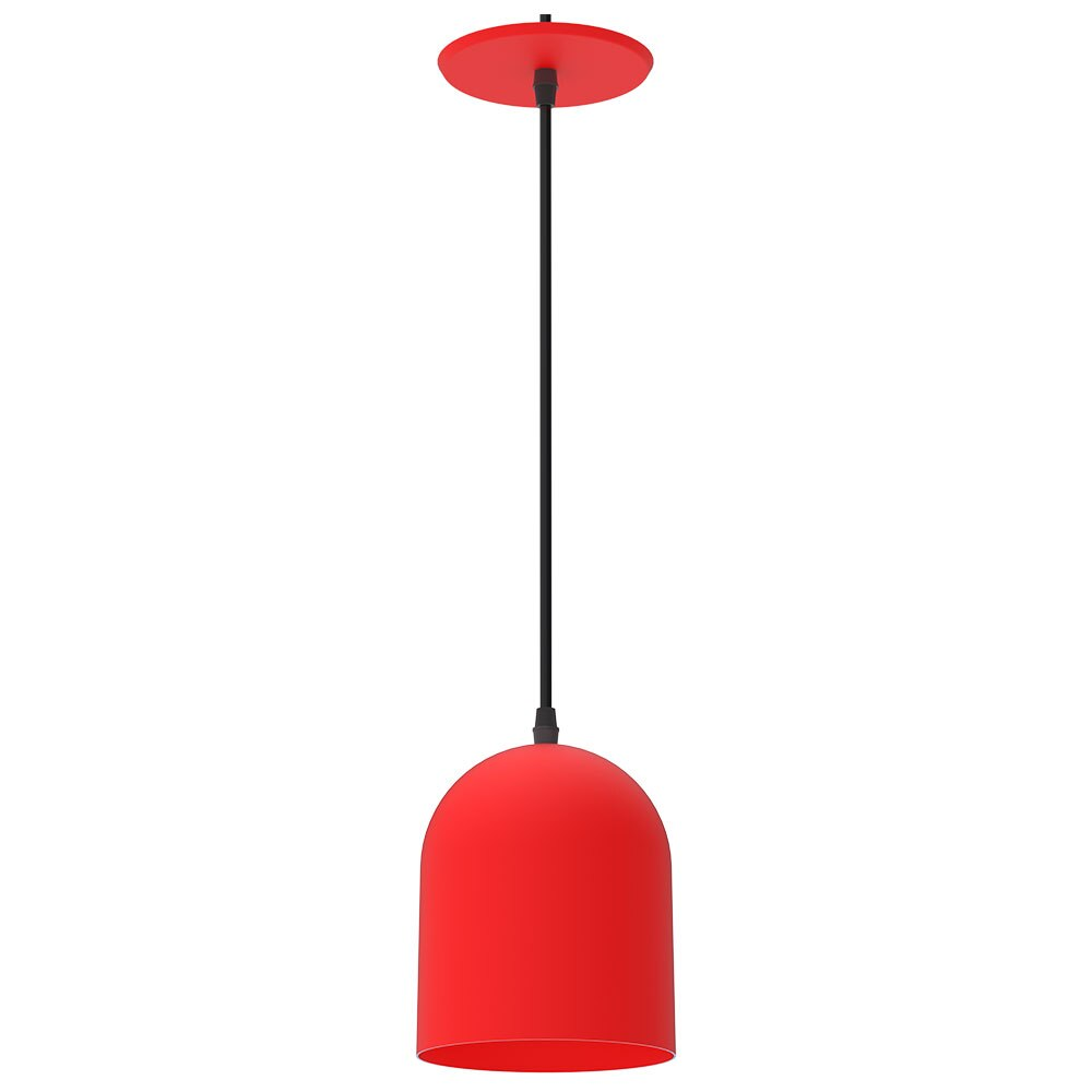 Luminária Pendente Modaza Tazza 60W, Vermelho Luminária Pendente Modaza Tazza 60W, Vermelho