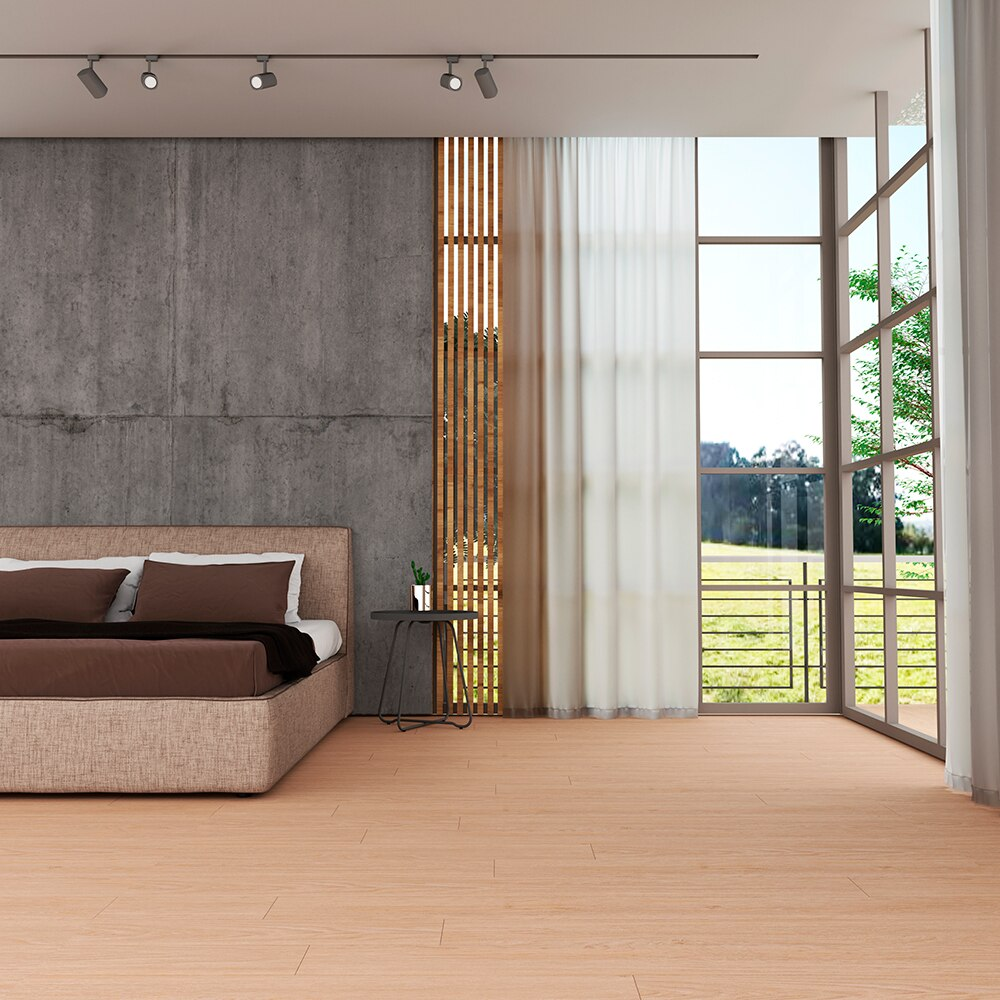 Piso Vinílico LVT Colado Modaza Salice, 18,7 x 122,7 cm Piso Vinílico LVT Colado Modaza Salice, 18,7 x 122,7 cm