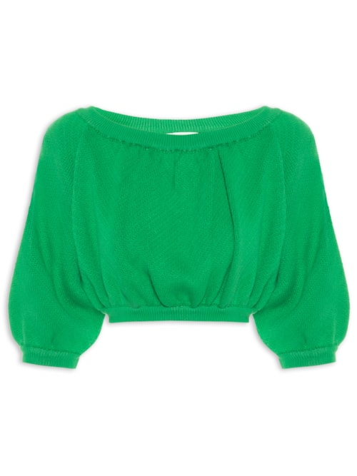 Blusa Feminina Tricot - Verde Blusa Feminina Tricot - Verde