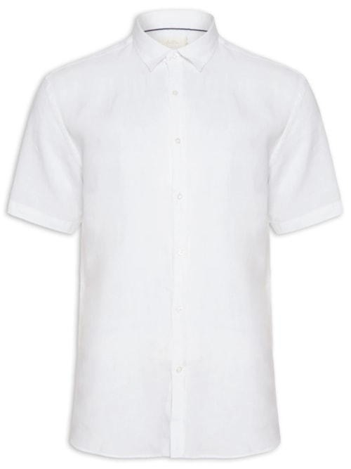Camisa Masculina Onda - Branco