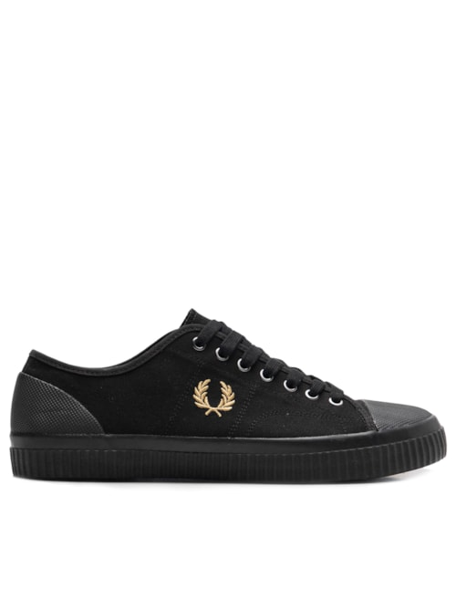 Tênis Masculino Hughes Low Canvas - Preto Tênis Masculino Hughes Low Canvas - Preto