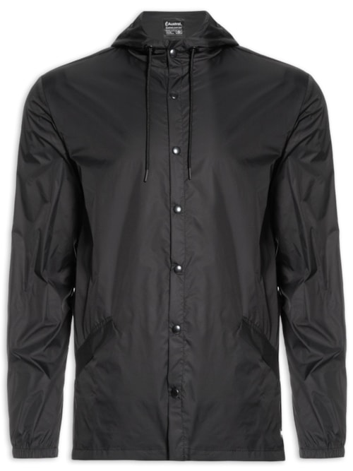 Jaqueta Capa De Chuva - Preto Jaqueta Capa De Chuva - Preto