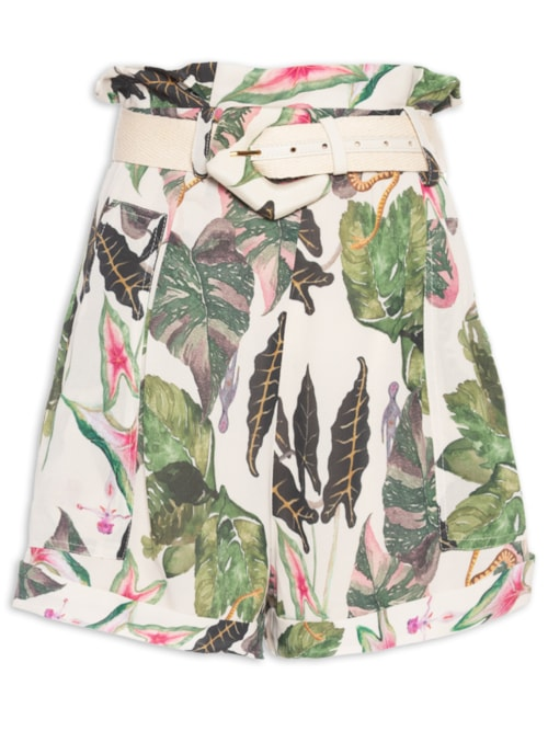 Short Feminino Seres Da Floresta - Verde