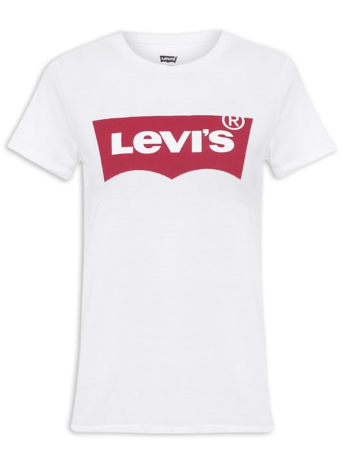 Camiseta Logo Batwing Classic - Branco Camiseta Logo Batwing Classic - Branco