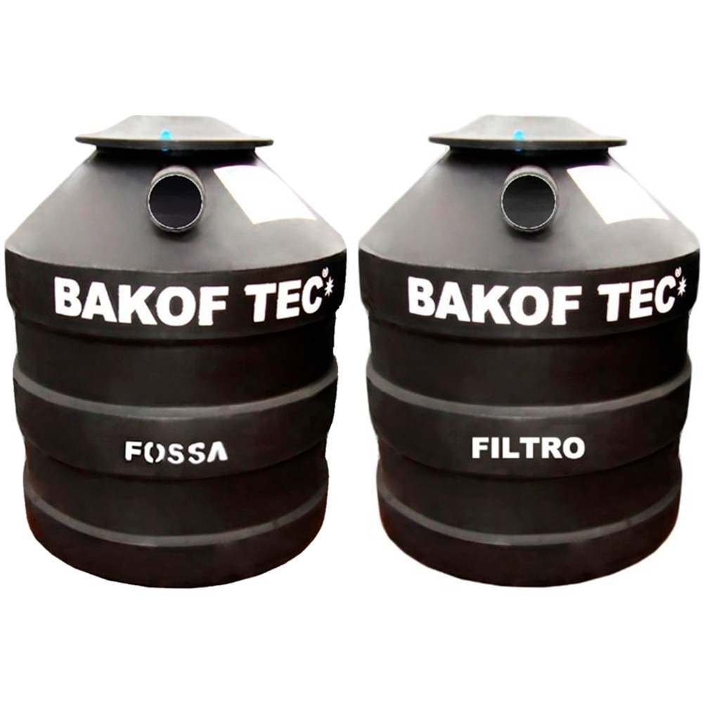 Fossa Séptica e Filtro Anaeróbio, 325 Litros Bakof, Polietileno Fossa Séptica e Filtro Anaeróbio, 325 Litros Bakof, Polietileno