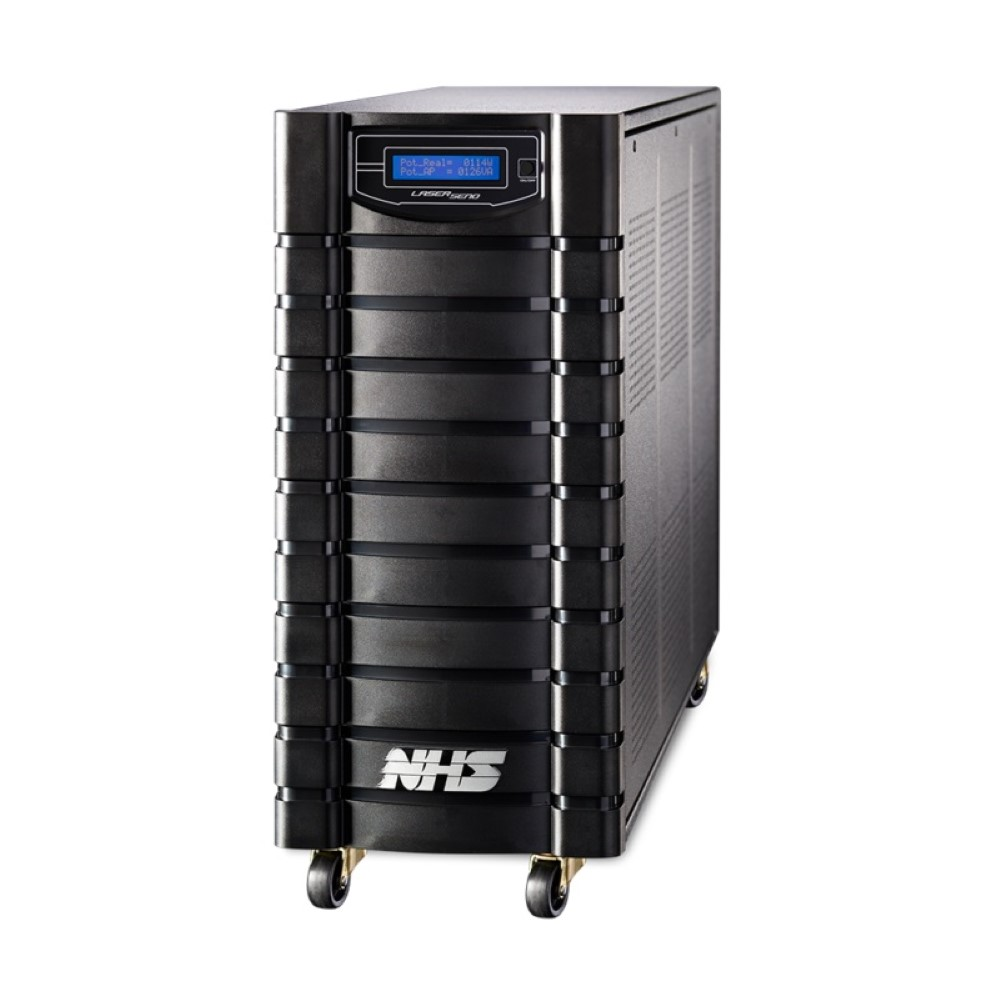 Nobreak NHS Laser Senoidal GIII 3300VA E. Bivolt S. 220 ou 120V (jumper interno) Baterias 3 x 36Ah Estacionarias USB - 91.D0.033301