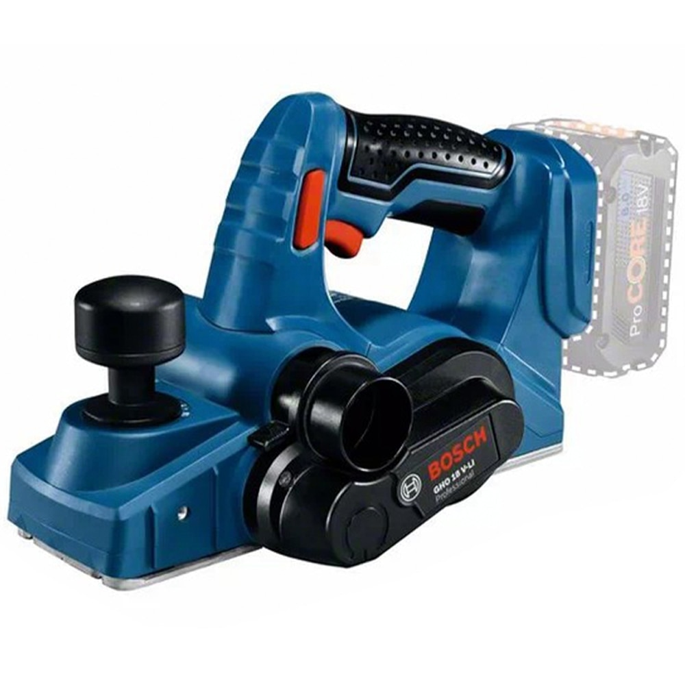 Plaina à Bateria Bosch GHO18V-LI 3 1/4" (82mm), 18 Volts Plaina à Bateria Bosch GHO18V-LI 3 1/4" (82mm), 18 Volts