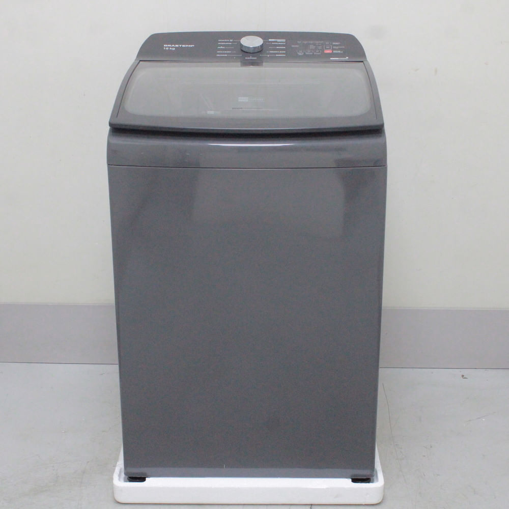 Máquina De Lavar Brastemp 16Kg Cinza Platinum Com Tecnologia Flex Wash E Ciclo Tira Manchas Advanced - Bwy16a9as2_Wotimo_Cc6643167 110V