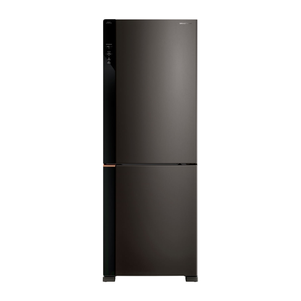 Geladeira Inteligente B= Smart Brastemp Frost Free Inverse 477L Black Inox Outlet - Bre68ae_Out 220V