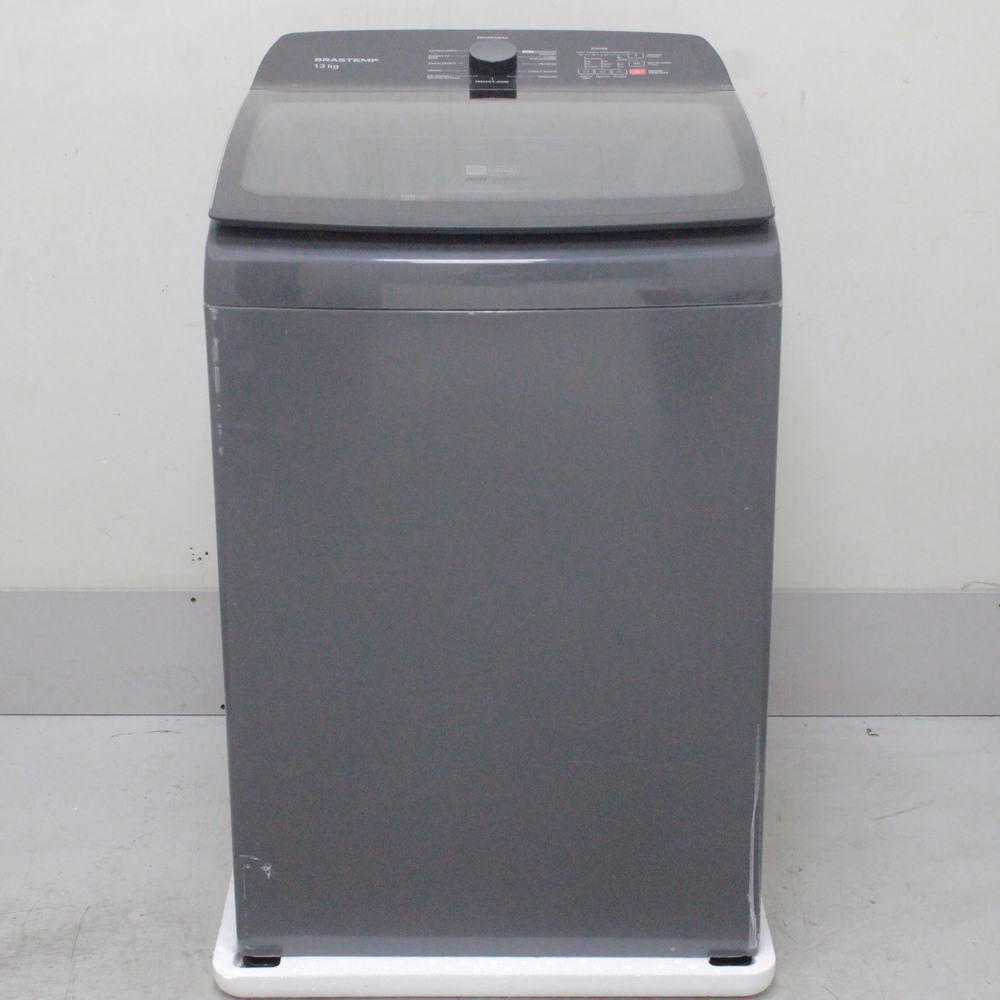 Máquina De Lavar Brastemp 13Kg Cinza Platinum Com Ciclo Tira Manchas Advanced E Ciclo Antibolinha - Bwk13a9bs2_Wotimo_Cc6591878 220V